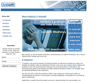 Tablet Screenshot of justsoft.com.br